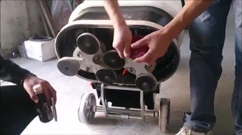 Macchina per la frantumazione concreta del pavimento del granito di marmo 380V manuale trifase