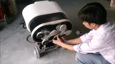 macchina per la frantumazione del pavimento del marmo di 1500Rpm V6 310x550mm una fase